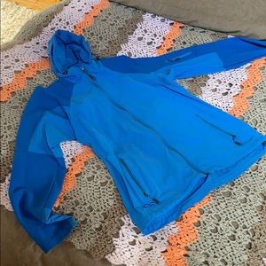 • OUTDOOR RESEARCH • women’s blue soft shell